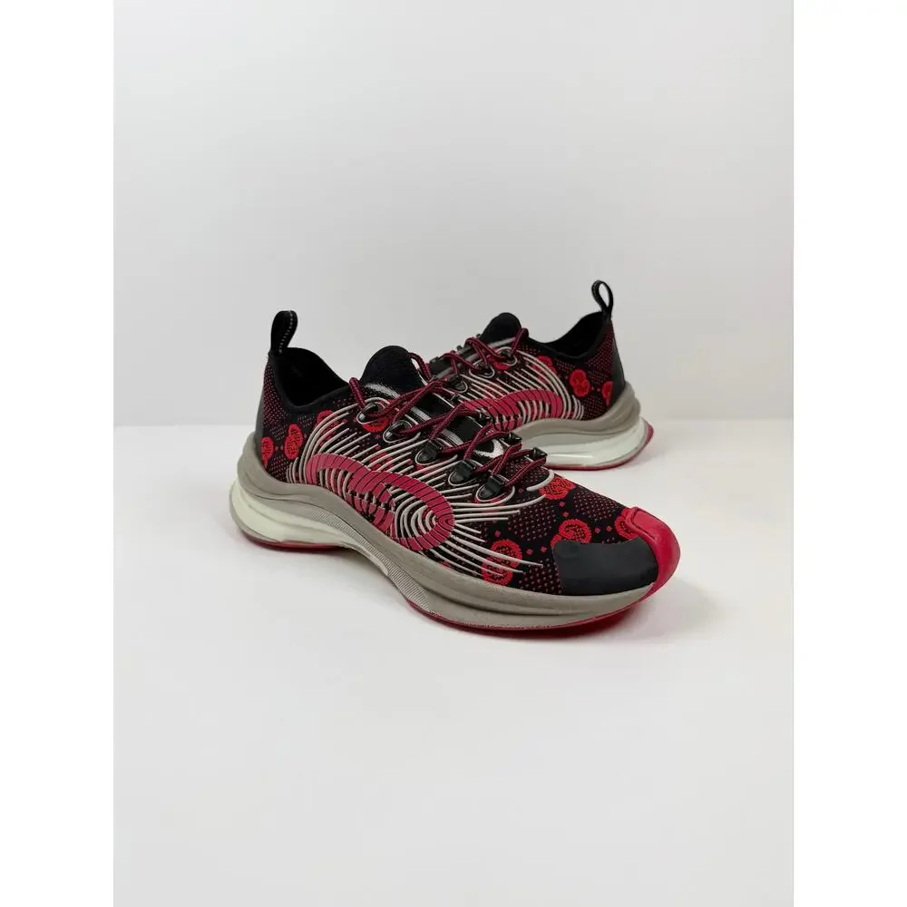 Size 9G/10US - Gucci Run Sneaker Black Red